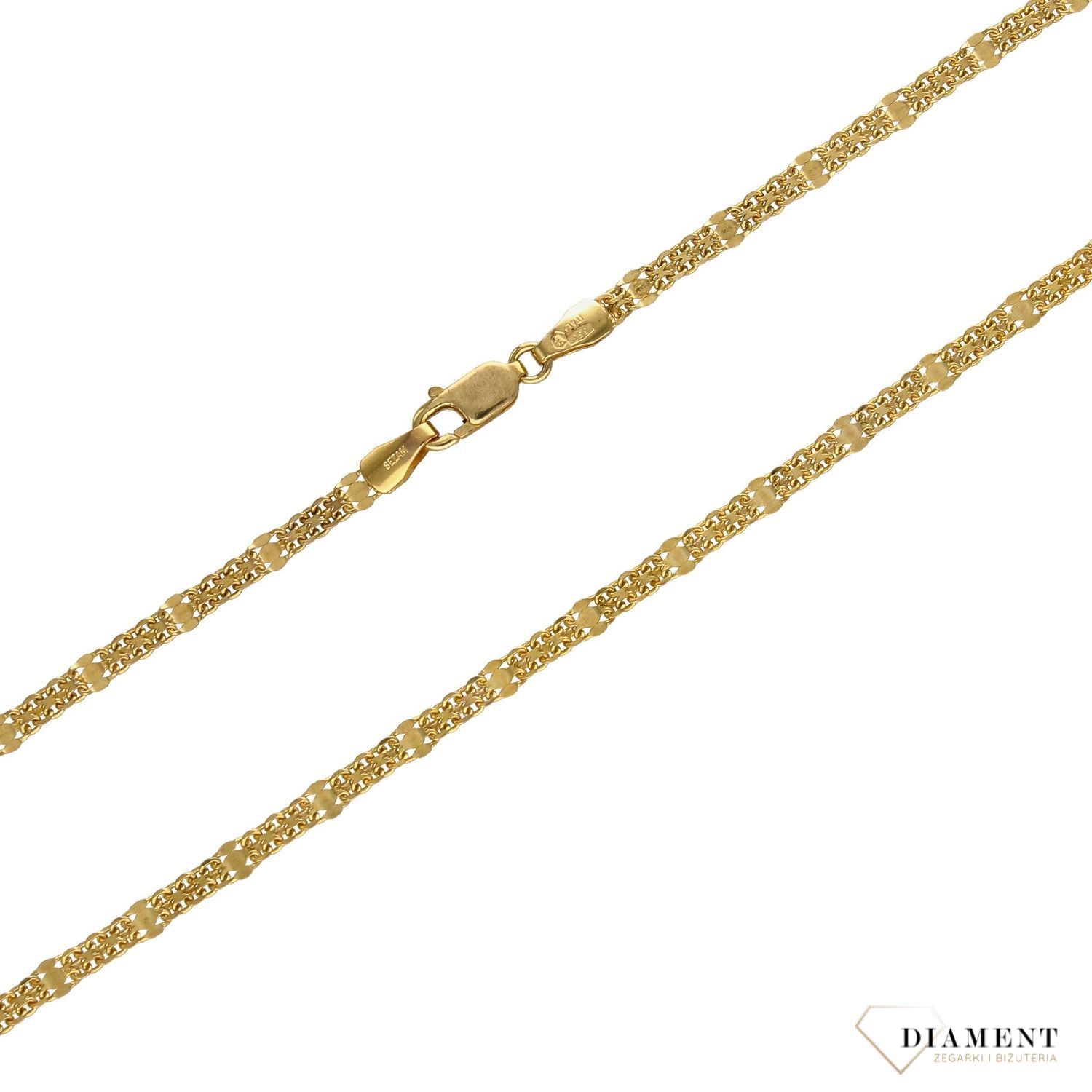 Złoty łańcuszek 333 o szerokości 3 mm DIA-LAN-1452-333 3mm (1).jpg